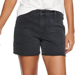 Women's Sonoma Goods For Life® High-Waist 5" Jean Shorts 16 Women's Sonoma Goods For Life® High-Waist 5" Jean Shorts -True Fit Shop 5218635 Silva
