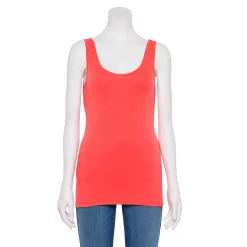 Women's Sonoma Goods For Life® Layering Tank -True Fit Shop 5226500 Alaskan Crab