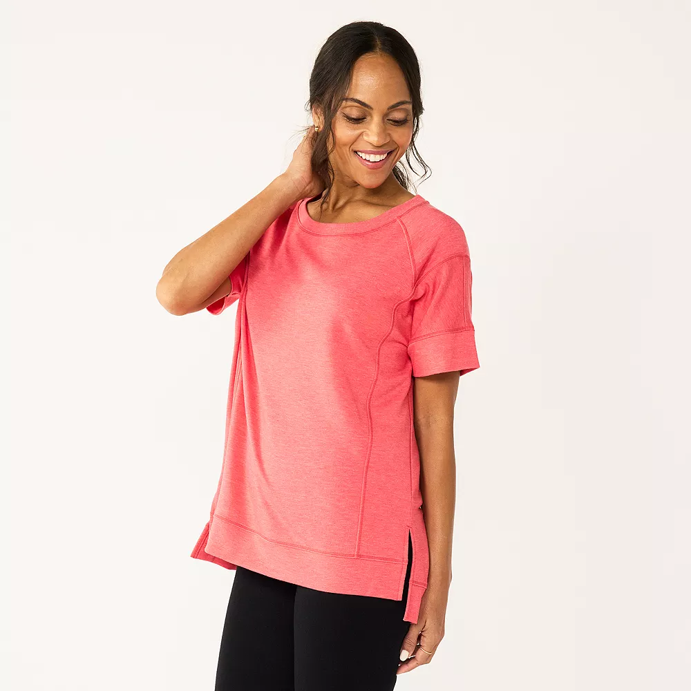 Women's Sonoma Goods For Life® Supersoft Short Sleeve Tunic 12 Women's Sonoma Goods For Life® Supersoft Short Sleeve Tunic - Image 12