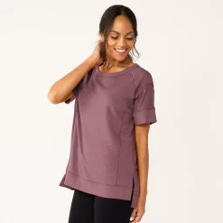 Women's Sonoma Goods For LifeĀ® Supersoft Short Sleeve Tunic