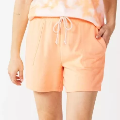 Women's Sonoma Goods For Life® French Terry Sweat Shorts -True Fit Shop 5234547 Peach