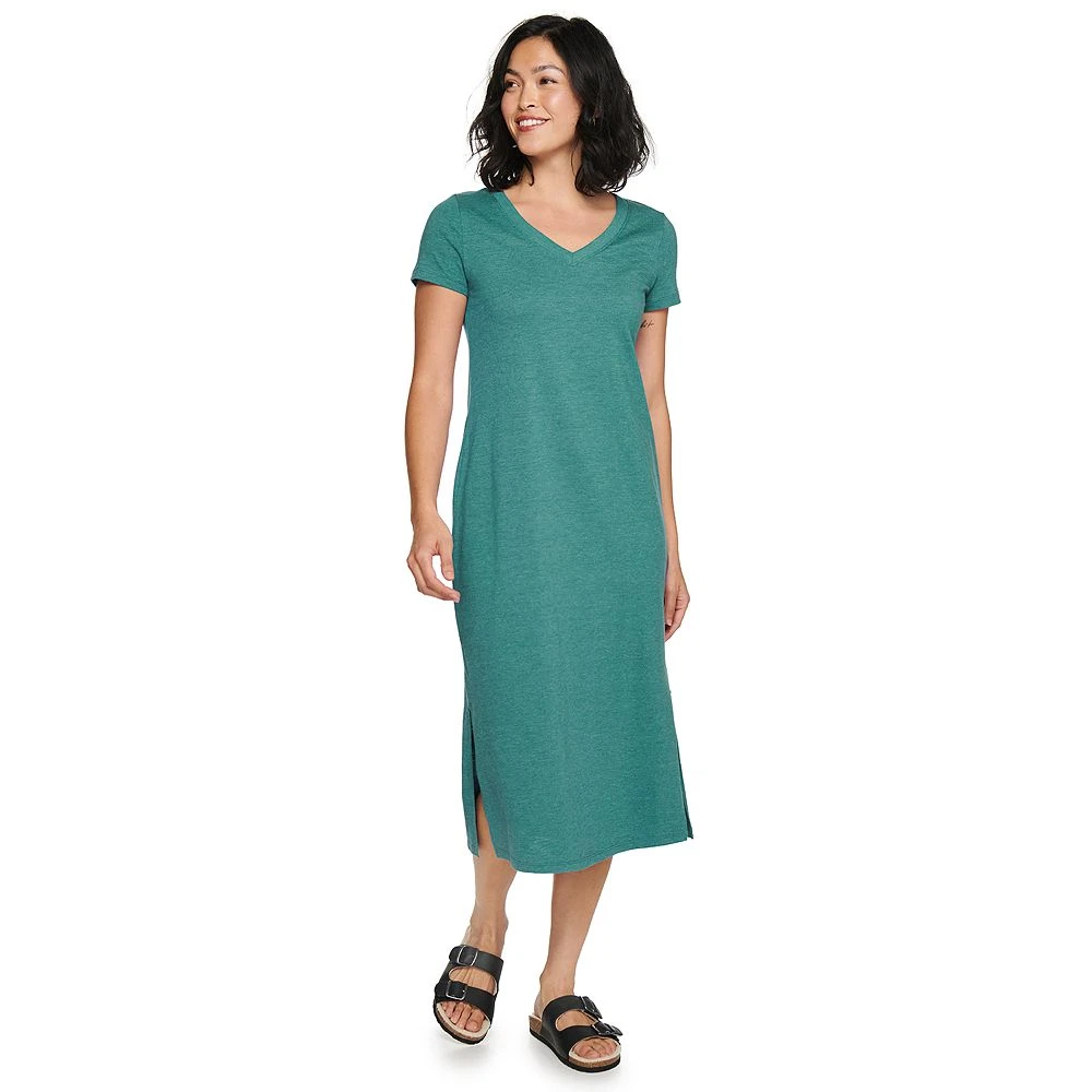 Women's Sonoma Goods For Life® Knit Midi T-Shirt Dress 7 Women's Sonoma Goods For Life® Knit Midi T-Shirt Dress - Image 7