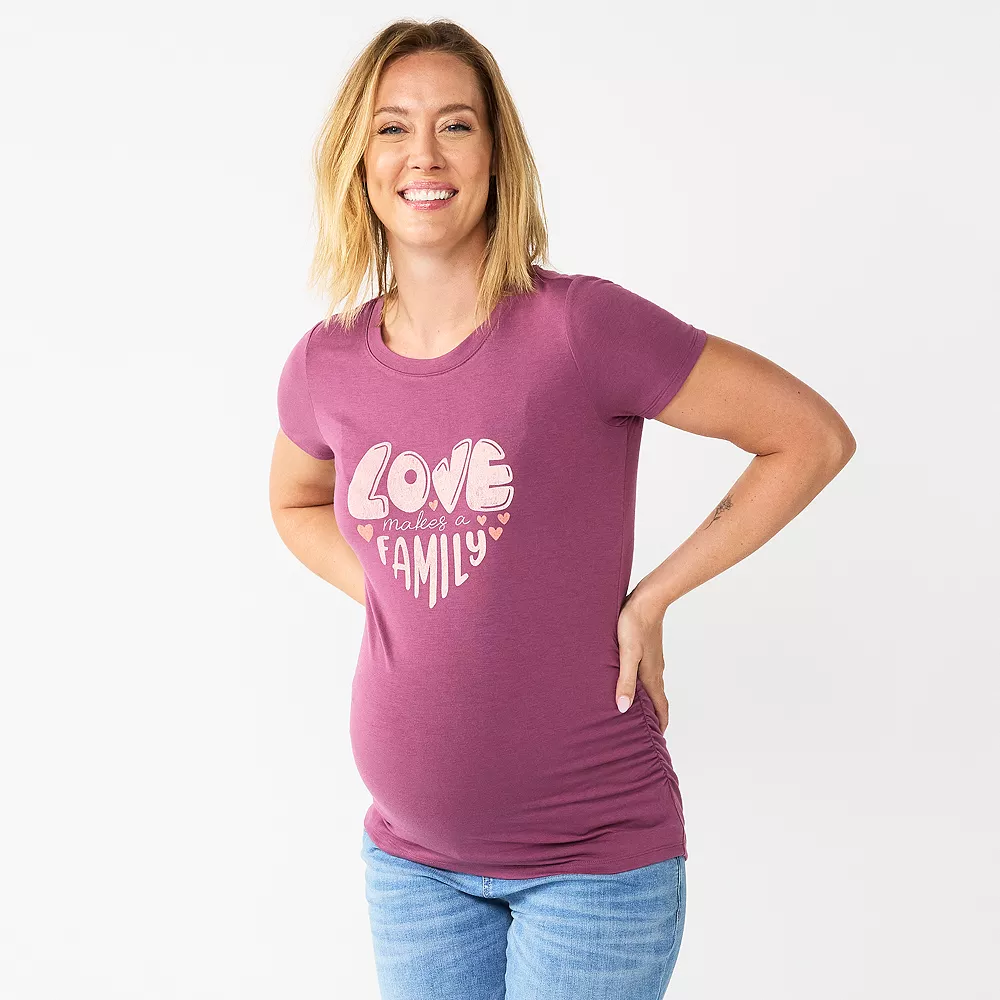 Maternity Sonoma Goods For Life® Fitted Crewneck Graphic Tee 23 Maternity Sonoma Goods For Life® Fitted Crewneck Graphic Tee - Image 23
