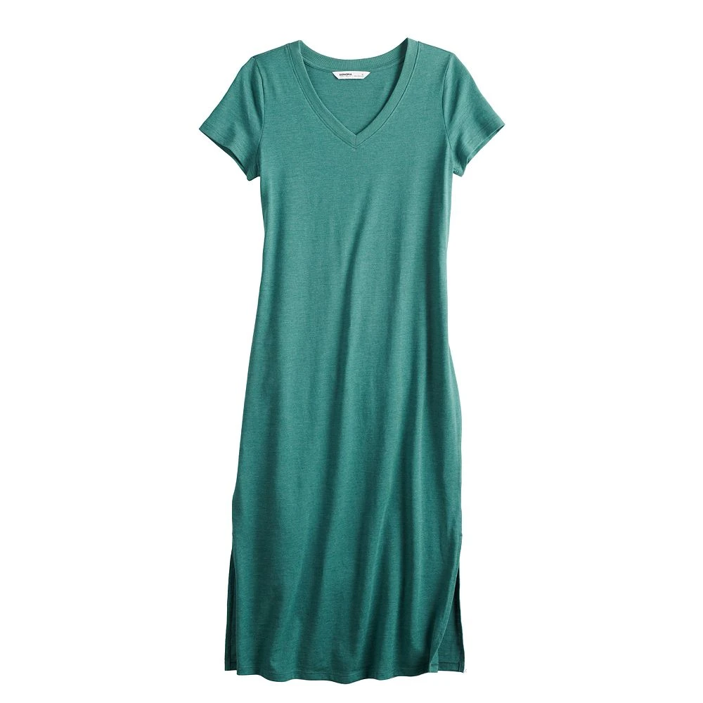 Petite Sonoma Goods For Life® Knit T-Shirt Midi Dress 6 Petite Sonoma Goods For Life® Knit T-Shirt Midi Dress - Image 6