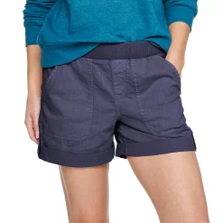 Petite Sonoma Goods For Life® Rib Waistband Utility Shorts -True Fit Shop 5237319 Violet