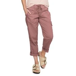 Women's Sonoma Goods For Life® Comfort Waist Utility Capri Pants 14 Women's Sonoma Goods For Life® Comfort Waist Utility Capri Pants -True Fit Shop 5237613 Kimberly Mauve
