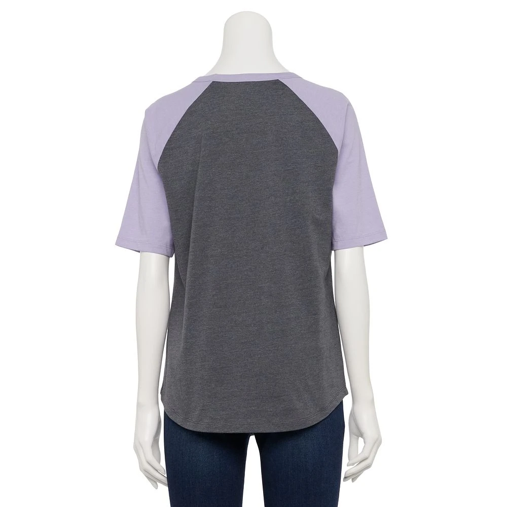 Women's Sonoma Goods For Life® Elbow Sleeve Baseball Graphic Tee 11 Women's Sonoma Goods For Life® Elbow Sleeve Baseball Graphic Tee - Image 11