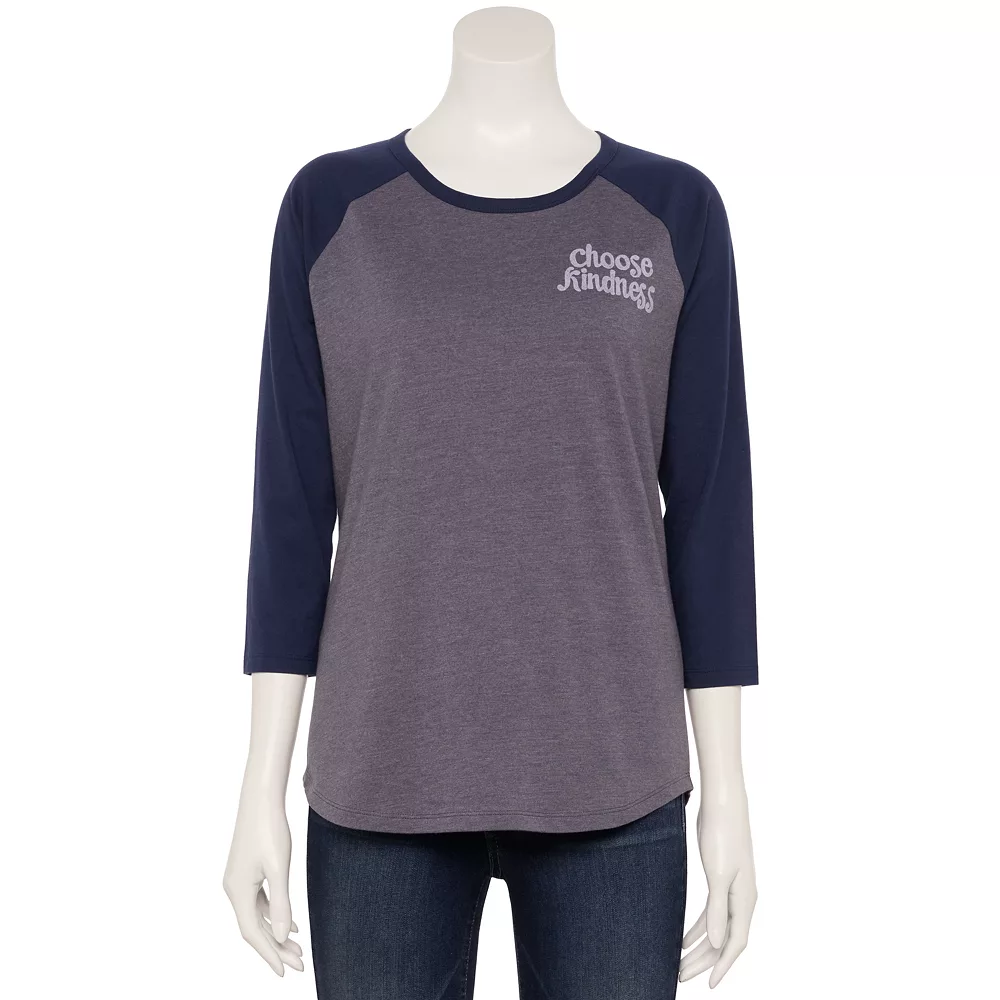 Women's Sonoma Goods For Life® Elbow Sleeve Baseball Graphic Tee 9 Women's Sonoma Goods For Life® Elbow Sleeve Baseball Graphic Tee - Image 9