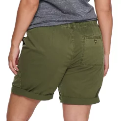 Plus Size Sonoma Goods For Life® Utility Bermuda Shorts 15 Plus Size Sonoma Goods For Life® Utility Bermuda Shorts -True Fit Shop 5242679 ALT