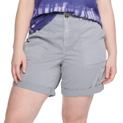 Plus Size Sonoma Goods For Life® Utility Bermuda Shorts