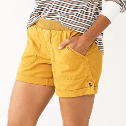 Women's Sonoma Goods For Life® Easy Pull-On 5" Utility Shorts 22 Women's Sonoma Goods For Life® Easy Pull-On 5" Utility Shorts -True Fit Shop 5243307 Ginger