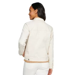 Petite Sonoma Goods For Life® Jean Jacket 8 Petite Sonoma Goods For Life® Jean Jacket -True Fit Shop 5245182 ALT