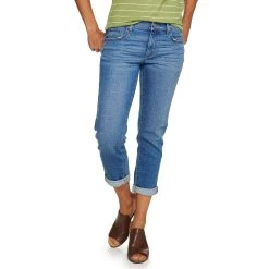Petite Sonoma Goods For Life® Cuffed Girlfriend Jeans -True Fit Shop 5269794 San Luis