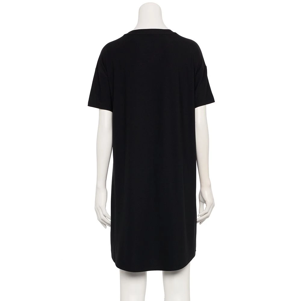 Women's Sonoma Goods For Life® Graphic Short Sleeve Sleepshirt 2 Women's Sonoma Goods For Life® Graphic Short Sleeve Sleepshirt - Image 2