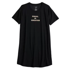 Women's Sonoma Goods For Life® Graphic Short Sleeve Sleepshirt 5 Women's Sonoma Goods For Life® Graphic Short Sleeve Sleepshirt -True Fit Shop 5272189 ALT5