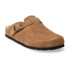 Sonoma Goods For Life® Waterford Women's Suede Clogs -True Fit Shop 5280513 Chestnut