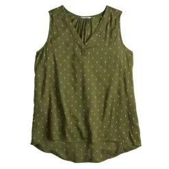 Women's Sonoma Goods For Life® V-Neck Tank 43 Women's Sonoma Goods For Life® V-Neck Tank -True Fit Shop 5297402 ALT5