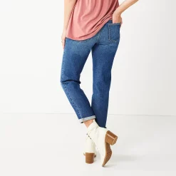 Maternity Sonoma Goods For Life® Over-the-Belly Girlfriend Crop Jeans 10 Maternity Sonoma Goods For Life® Over-the-Belly Girlfriend Crop Jeans -True Fit Shop 5355750 ALT