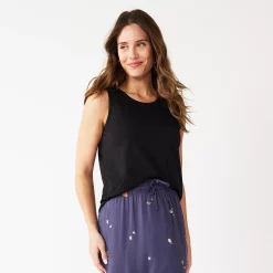 Women's Sonoma Goods For Life® High-Neck Tank 41 Women's Sonoma Goods For Life® High-Neck Tank -True Fit Shop 5467284 Black