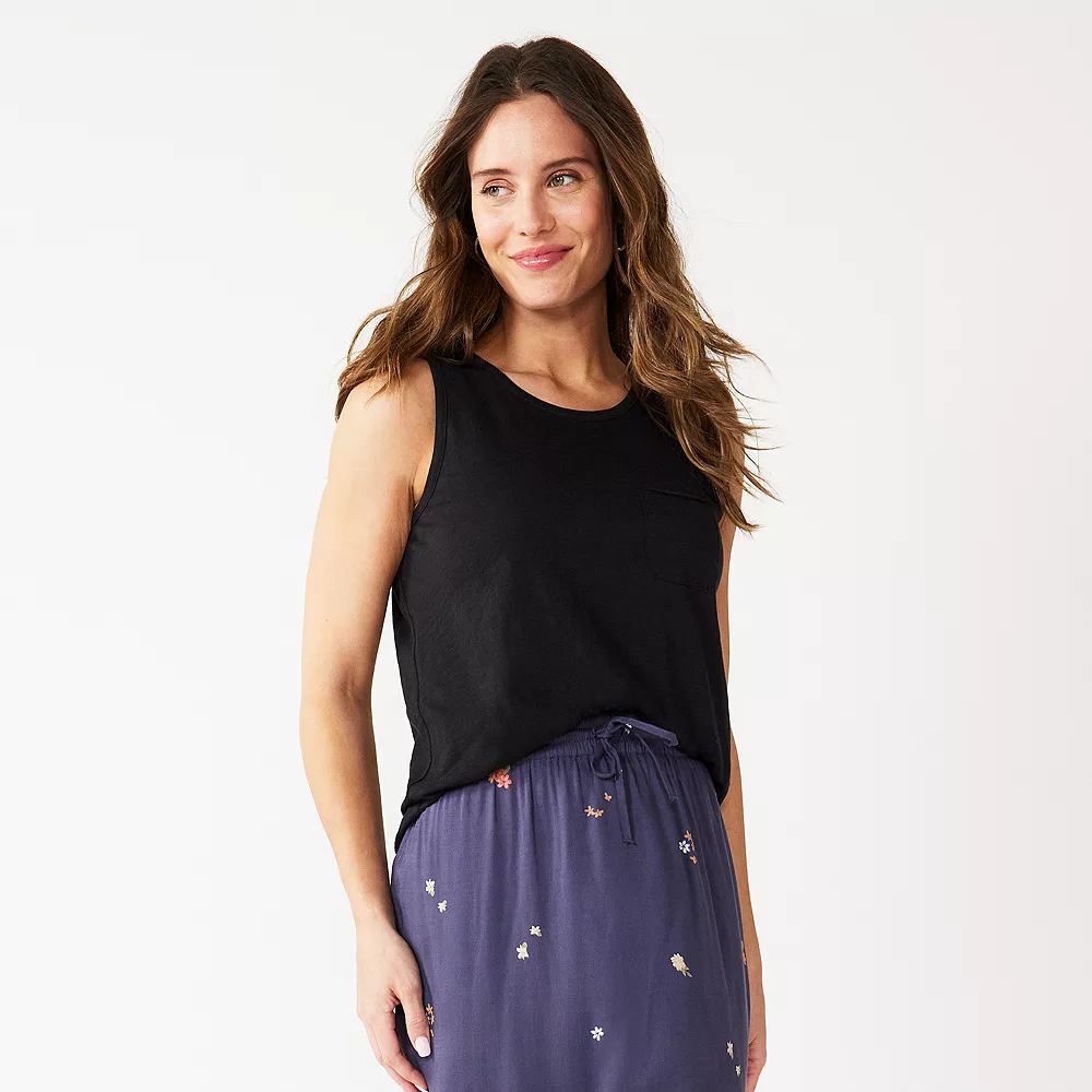 Women's Sonoma Goods For Life® High-Neck Tank 14 Women's Sonoma Goods For Life® High-Neck Tank - Image 14