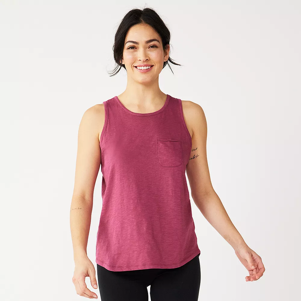 Women's Sonoma Goods For Life® High-Neck Tank 4 Women's Sonoma Goods For Life® High-Neck Tank - Image 4