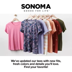 Women's Sonoma Goods For Life® Everyday V-Neck Tee 181 Women's Sonoma Goods For Life® Everyday V-Neck Tee -True Fit Shop 5485729 ALT99