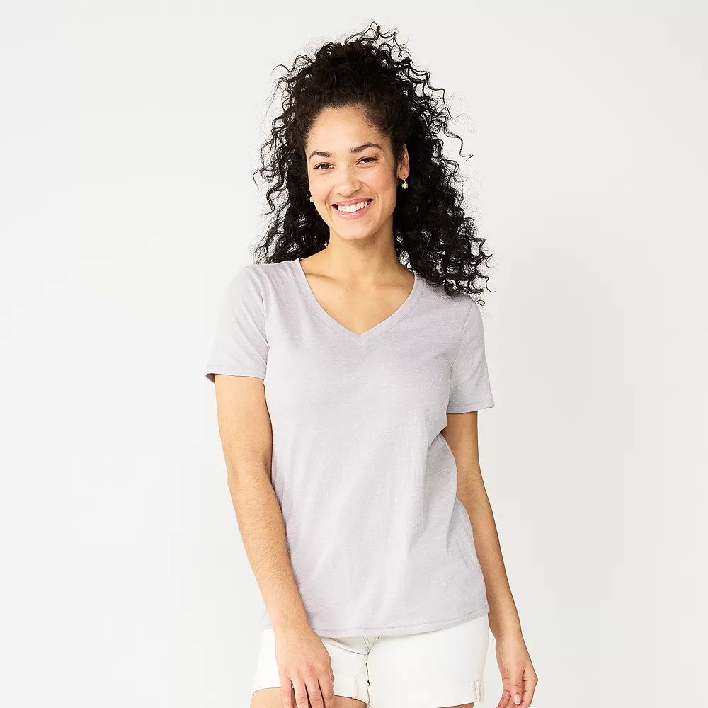 Women's Sonoma Goods For Life® Everyday V-Neck Tee 58 Women's Sonoma Goods For Life® Everyday V-Neck Tee - Image 58