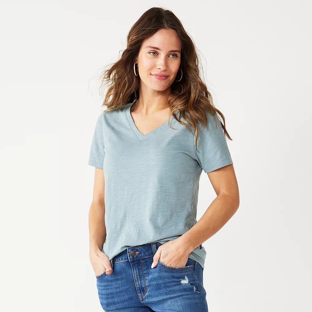 Women's Sonoma Goods For Life® Everyday V-Neck Tee 20 Women's Sonoma Goods For Life® Everyday V-Neck Tee - Image 20