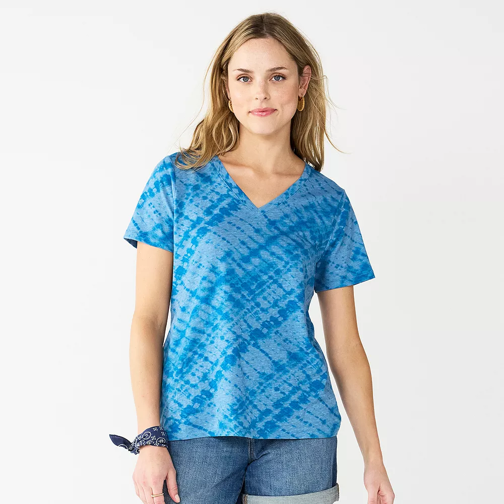 Women's Sonoma Goods For Life® Everyday V-Neck Tee 84 Women's Sonoma Goods For Life® Everyday V-Neck Tee - Image 84