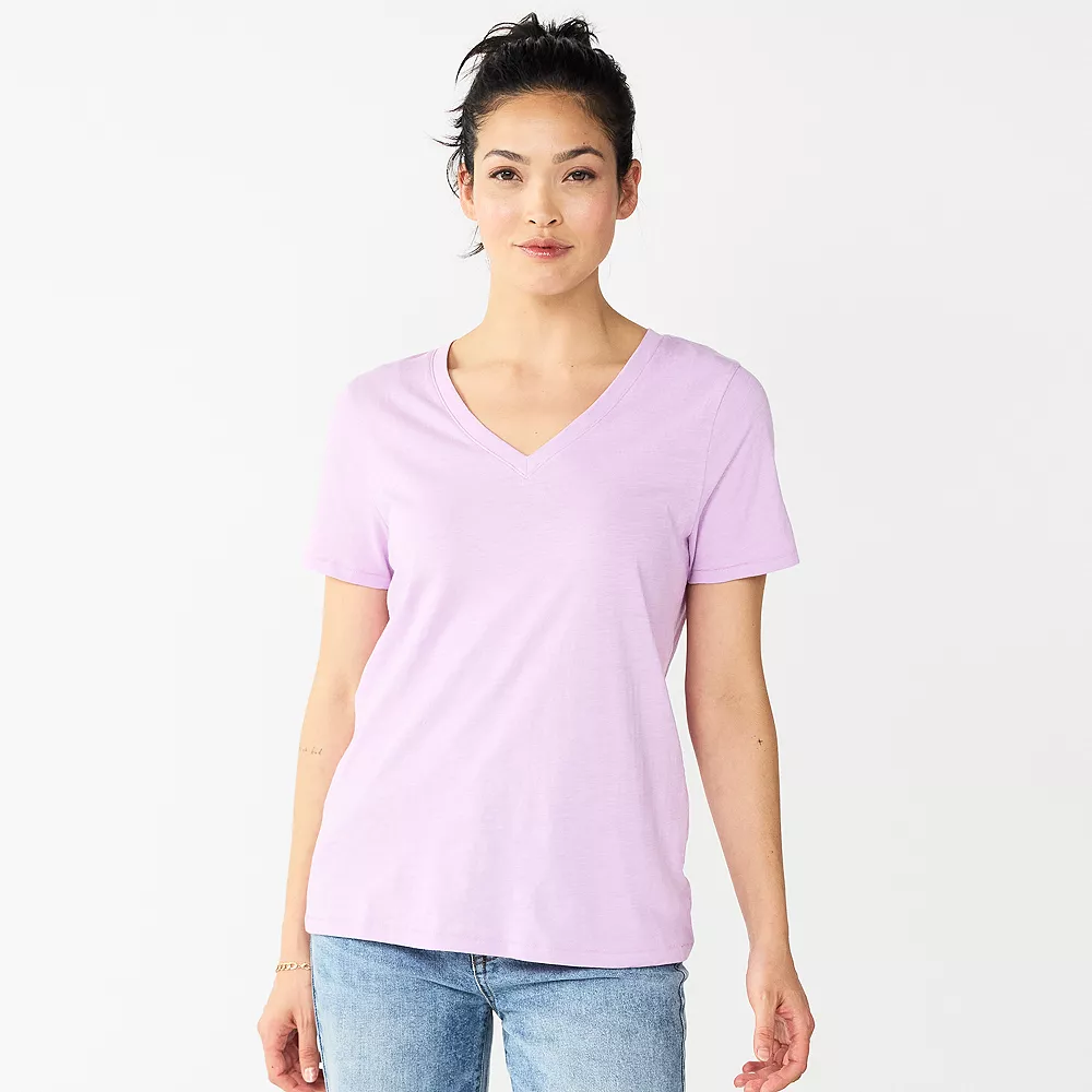 Women's Sonoma Goods For Life® Everyday V-Neck Tee 36 Women's Sonoma Goods For Life® Everyday V-Neck Tee - Image 36