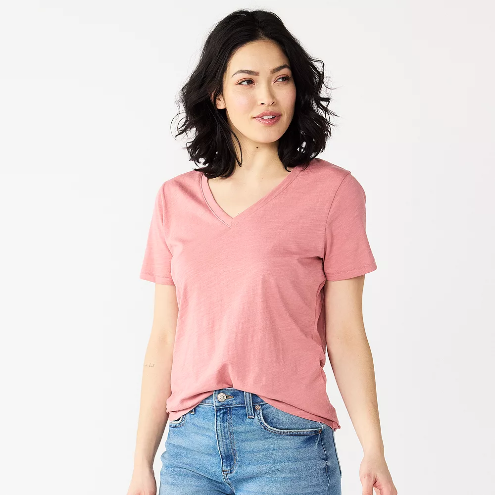 Women's Sonoma Goods For Life® Everyday V-Neck Tee 23 Women's Sonoma Goods For Life® Everyday V-Neck Tee - Image 23