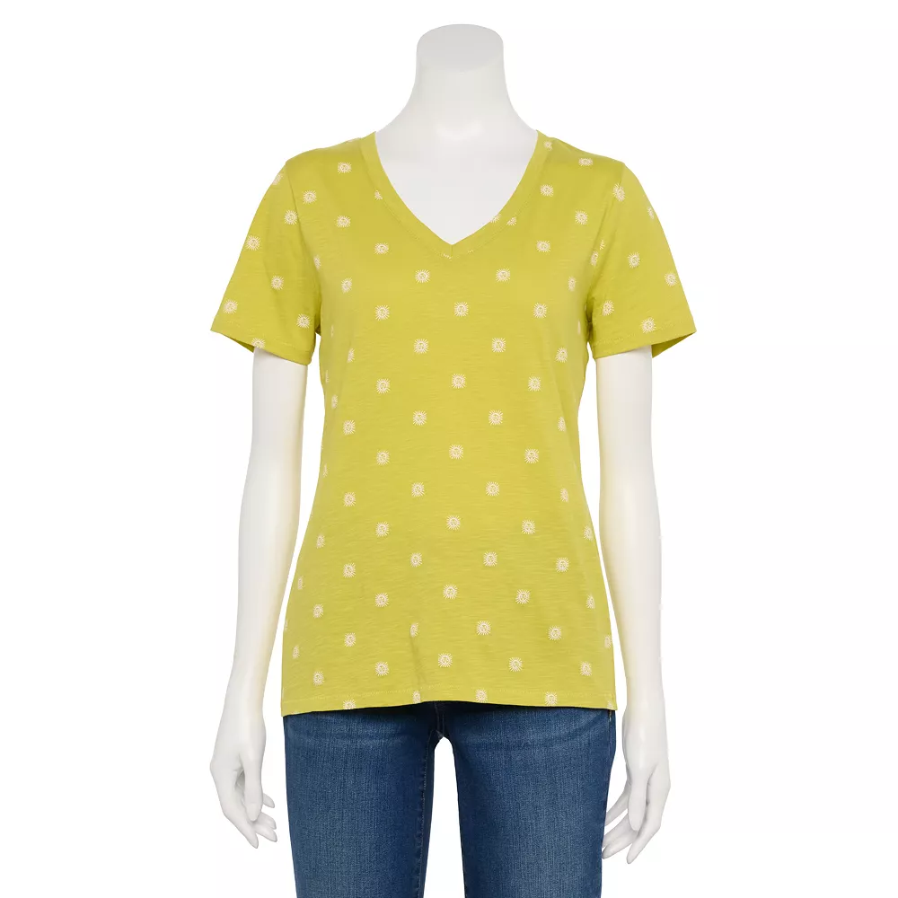 Women's Sonoma Goods For Life® Everyday V-Neck Tee 11 Women's Sonoma Goods For Life® Everyday V-Neck Tee - Image 11