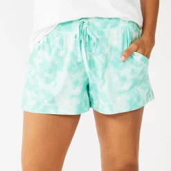 Women's Sonoma Goods For Life® Pajama Shorts 14 Women's Sonoma Goods For Life® Pajama Shorts -True Fit Shop 5490352 Aqua Sky