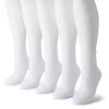 Women's Sonoma Goods For Life® 5-Pack Neutral Color Cuffed Crew Socks