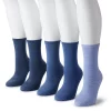 Women's Sonoma Goods For Life® 5 Pack Plain Knit Crew Socks