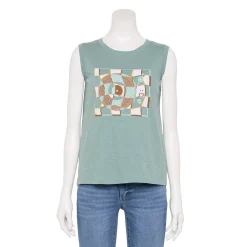 Women's Sonoma Goods For Life® Muscle Graphic Tank 23 Women's Sonoma Goods For Life® Muscle Graphic Tank -True Fit Shop 5504455 Blue Record