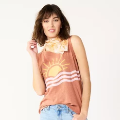 Women's Sonoma Goods For LifeĀ® Muscle Graphic Tank