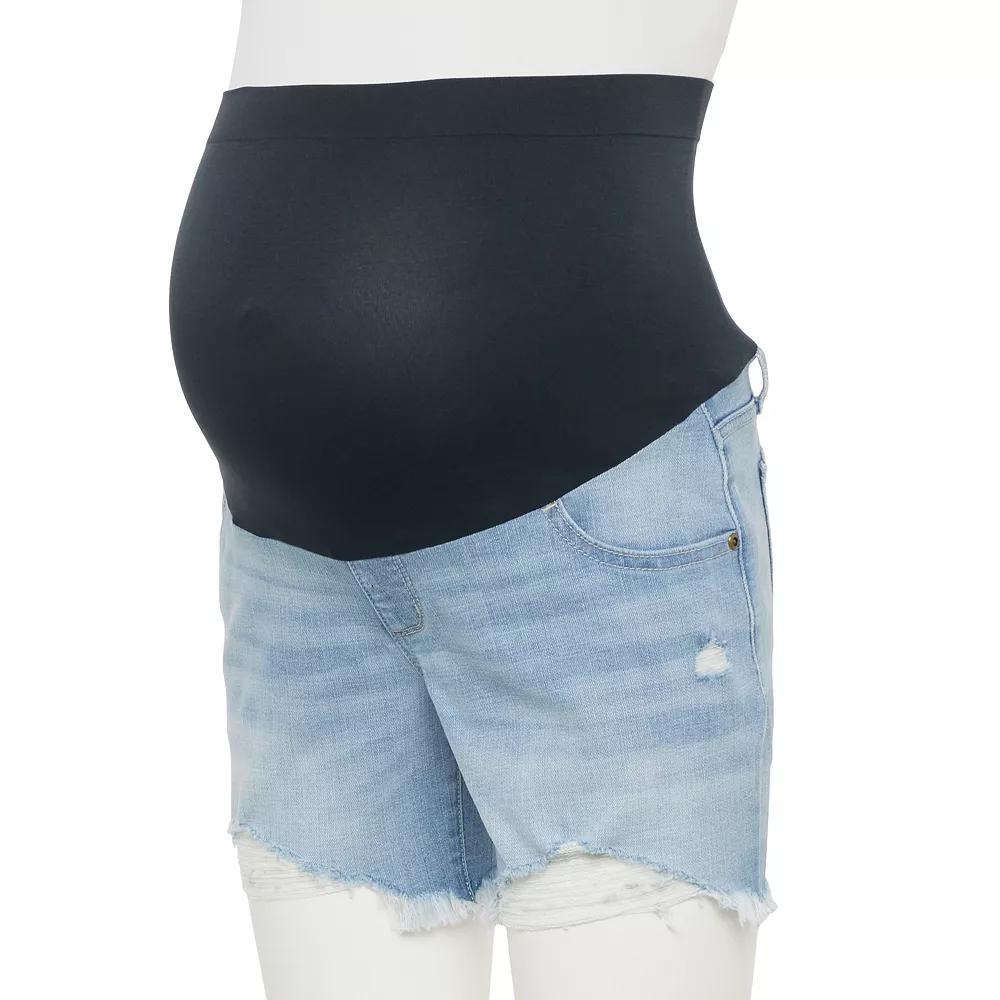 Maternity Sonoma Goods For Life® Over-The-Belly Panel Jean Shorts 5 Maternity Sonoma Goods For Life® Over-The-Belly Panel Jean Shorts - Image 5