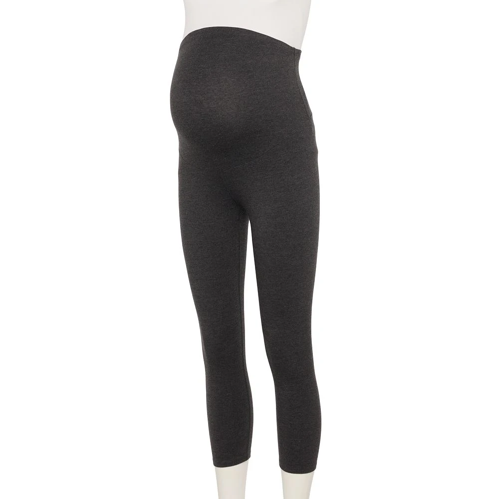 Maternity Sonoma Goods For Life® Over-The-Belly Cropped Leggings 1 Maternity Sonoma Goods For Life® Over-The-Belly Cropped Leggings