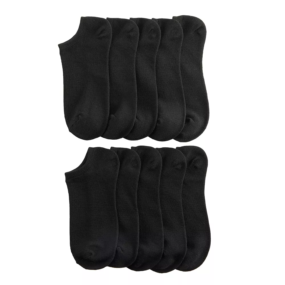 Women's Sonoma Goods For Life® 10-Pack No Show Marled Socks 4 Women's Sonoma Goods For Life® 10-Pack No Show Marled Socks - Image 4