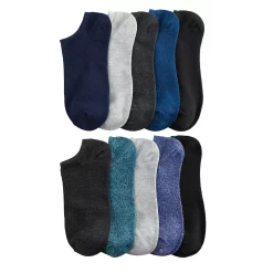 Women's Sonoma Goods For LifeĀ® 10-Pack No Show Marled Socks