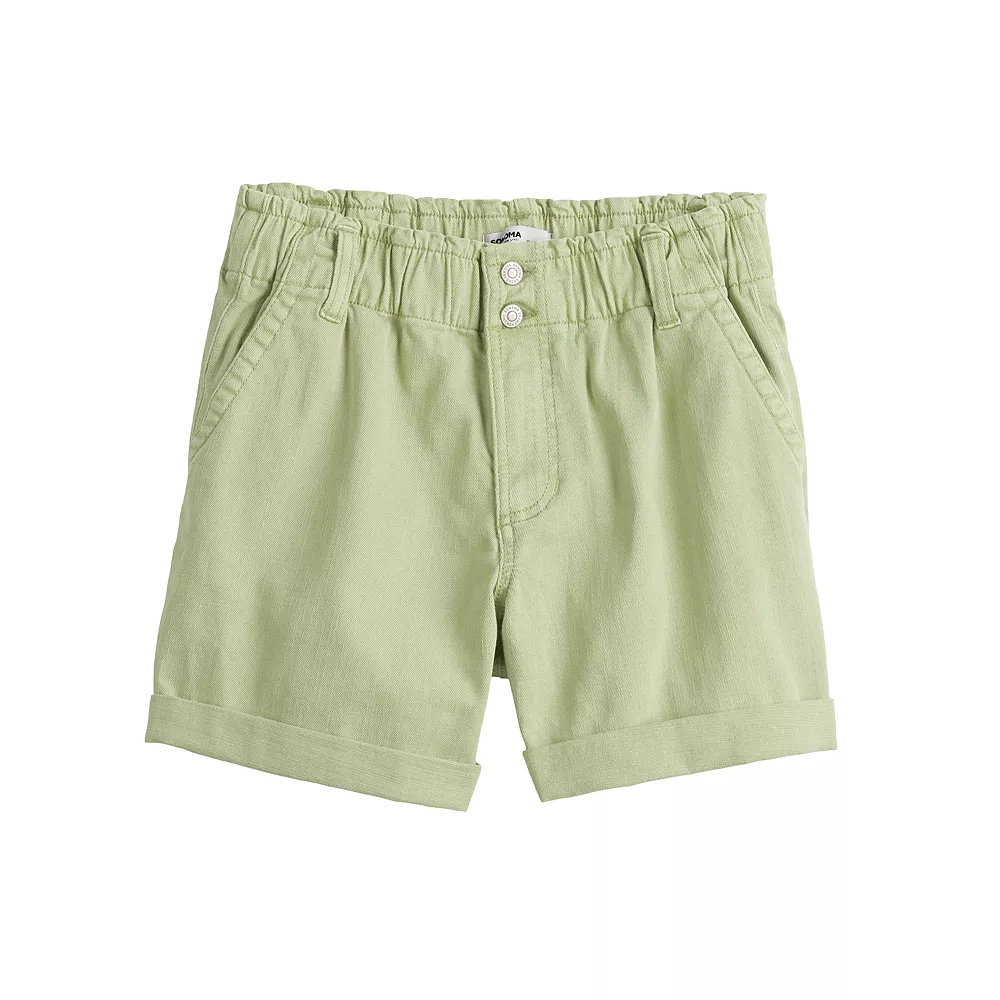 Women's Sonoma Goods For Life® Paperbag waist Denim Shorts 6 Women's Sonoma Goods For Life® Paperbag waist Denim Shorts - Image 6