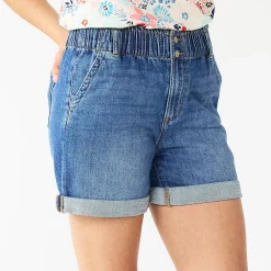 Women's Sonoma Goods For Life® Paperbag waist Denim Shorts 8 Women's Sonoma Goods For Life® Paperbag waist Denim Shorts -True Fit Shop 5523356 Graton