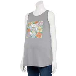 Maternity Sonoma Goods For Life® Graphic Muscle Tank -True Fit Shop 5529124 Worth The Wait