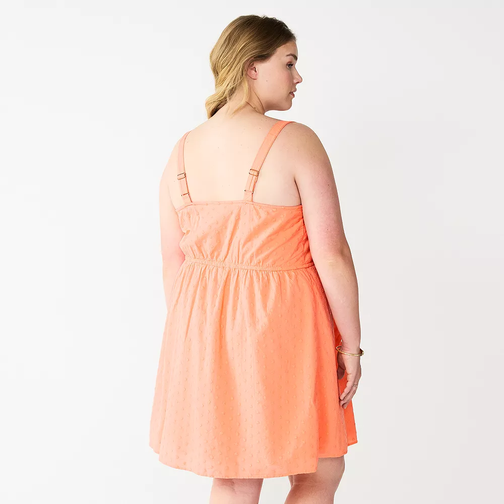 Plus Size Sonoma Goods For Life® Linen-Blend Tank Dress 4 Plus Size Sonoma Goods For Life® Linen-Blend Tank Dress - Image 4