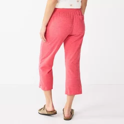 Women's Sonoma Goods For Life® Cropped Lightweight Lounge Pants -True Fit Shop 5545996 ALT