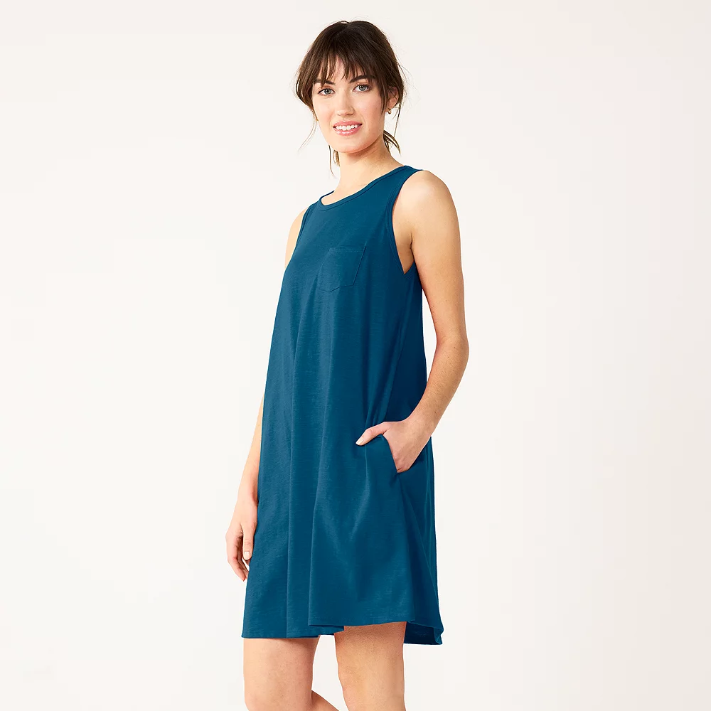 Women's Sonoma Goods For Life® Sleeveless Swing Dress 3 Women's Sonoma Goods For Life® Sleeveless Swing Dress - Image 3