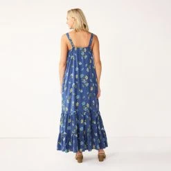 Women's Sonoma Goods For Life® Tiered Maxi Dress 8 Women's Sonoma Goods For Life® Tiered Maxi Dress -True Fit Shop 5547161 ALT