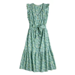 Women's Sonoma Goods For Life® Ruffle Midi Dress 15 Women's Sonoma Goods For Life® Ruffle Midi Dress -True Fit Shop 5547162 ALT5