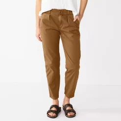 Women's Sonoma Goods For Life® High-Rise Utility Capris 9 Women's Sonoma Goods For Life® High-Rise Utility Capris -True Fit Shop 5550937 Cocoa